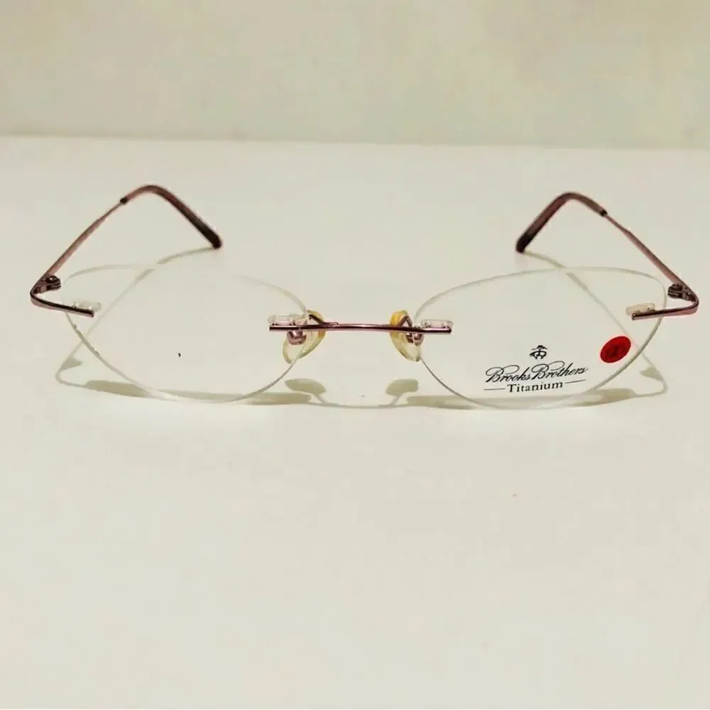 Brooks Brothers BB487T 1228T Pink Titanium Glasses/Eyeglasses